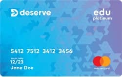 Deserve Edu MasterCard For Students