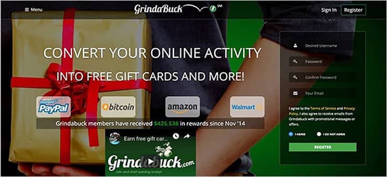 Grindabuck Sites Like Survey Junkie